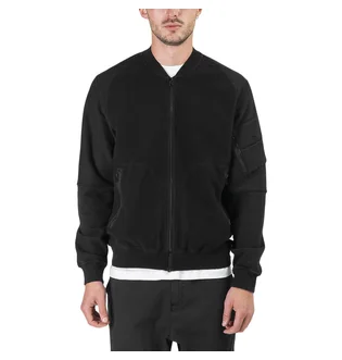 Stone Island Shadow Project Fleece Bomber Jacket (Schwarz)