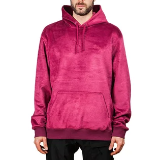 Stüssy Pile Fleece Hood (Berry)