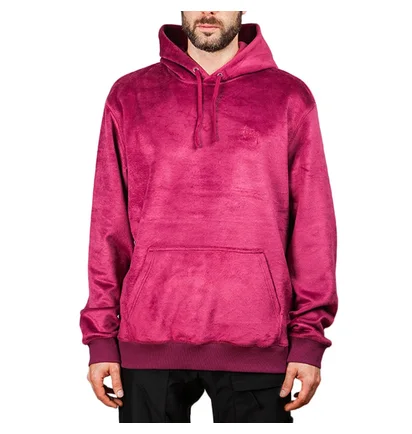Stüssy Pile Fleece Hood (Berry)