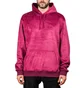 Stüssy Pile Fleece Hood (Berry)
