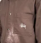 Stüssy Spotted Bleach Chore Jacket (Braun)