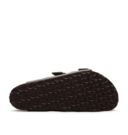 Birkenstock Arizona Birko-Flor Nubuck Regular (Grau)