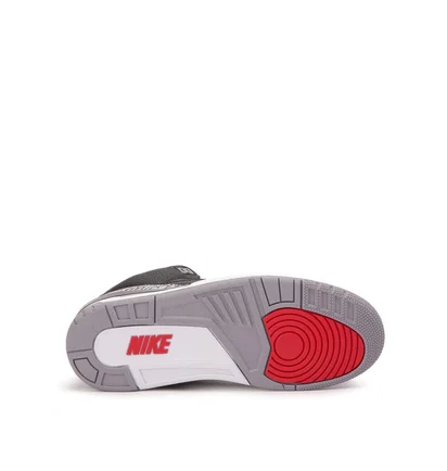 Air Jordan 3 Retro OG GS 'Black Cement' (Schwarz / Grau / Rot)