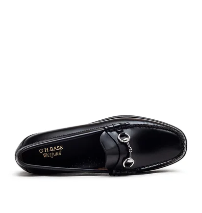 G.H.BASS Easy Weejuns Lincoln Penny Loafers (Schwarz)