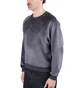 Dime Cursive Velvet Crewneck (Grau)