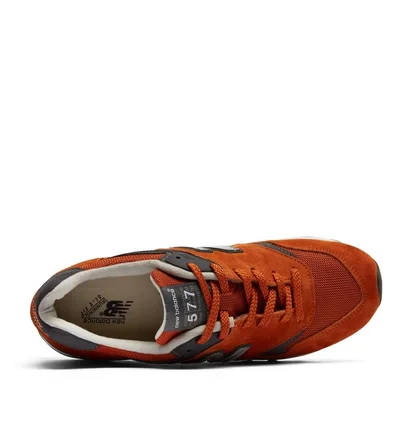 New Balance M577 ORG 'Made in England' (Orange / Grau)