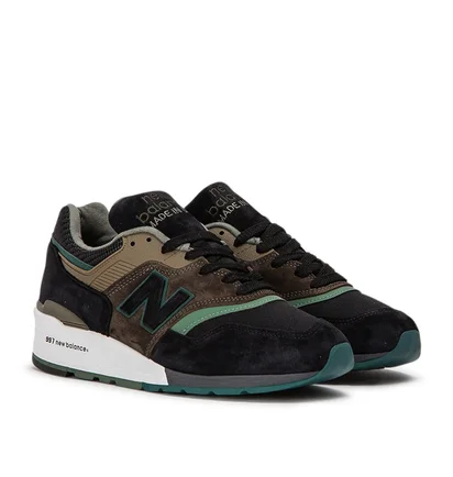 New Balance M997 PAA 'Made in USA' (Schwarz / Olive)