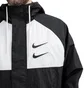 Nike Swoosh HD Woven Jacket (Schwarz / Weiß)