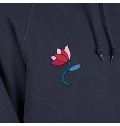 Parra The Secret Garden Hooded Sweatshirt (Navy)