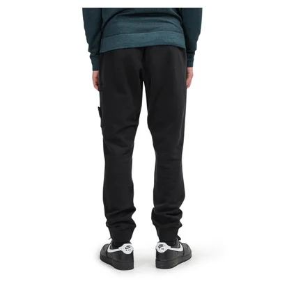 Stone Island Cotton Fleece Pant (Schwarz)