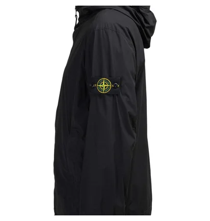 Stone Island Skin Touch Nylon-TC Packable Jacket (Schwarz)