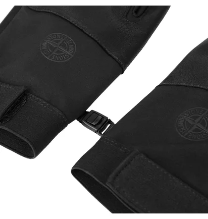 Stone Island Soft Shell-R Gloves (Schwarz)