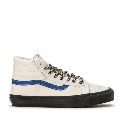 Vans Vault UA OG SK8-HI LX (Weiß / Schwarz / Blau)