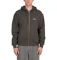 Dime Cursive Small Logo Zip Hoodie (Dunkelgrau)