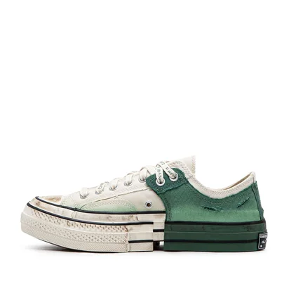 Converse x Feng Chen Wang 2-in-1 Chuck 70 (Grün / Beige)