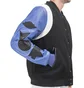 Air Jordan DNA Varsity Jacket (Schwarz / Rot / Blau)