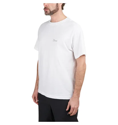 Dime Classic Small Logo T-Shirt (Weiß)