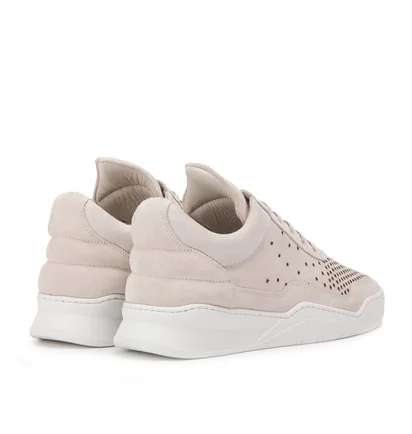 Filling Pieces Low Top Ghost Layer Perforated (Weiß)
