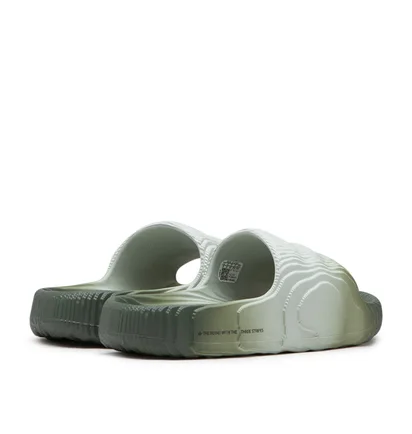 adidas Adilette 22 (Grau / Grün)