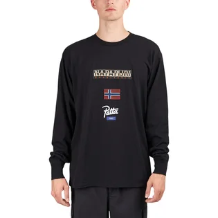 Napapijri x Patta Longsleeve Tee (Schwarz)