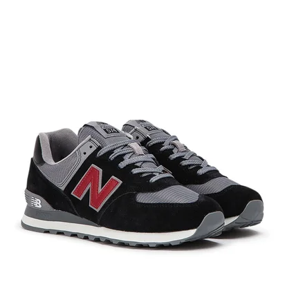 New Balance ML 574 ESU (Schwarz / Grau)
