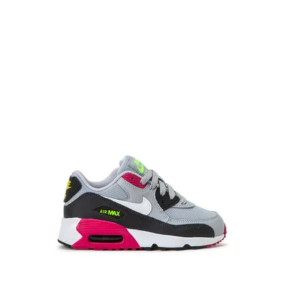 Nike Air Max 90 Essential (PS) (Grau / Pink)