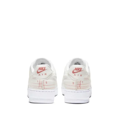 Nike WMNS Air Force 1 '07 LX (Weiß / Rot)