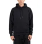 Pop Trading Company Logo Hooded Sweat (Schwarz / Weiss)