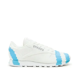 Reebok W x Collina Strada Classic Leather (Weiß / Blau / Gelb)