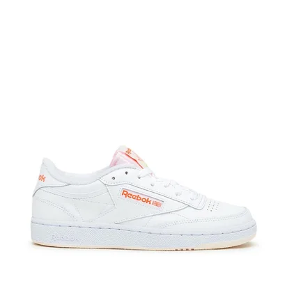 Reebok WMNS Club C 85 (Weiß / Orange)