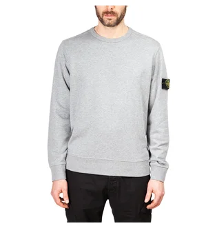 Stone Island Garment Dyed Crew Sweat (Grau)