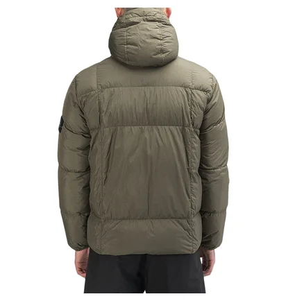 Stone Island Real Down Jacket (Olive)