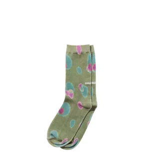 Stüssy Blob Everyday Socks (Olive)