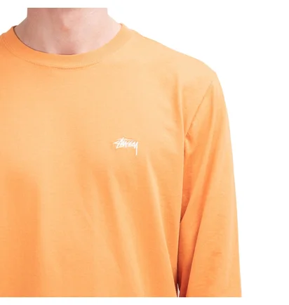 Stüssy Stock Longsleeve (Orange)