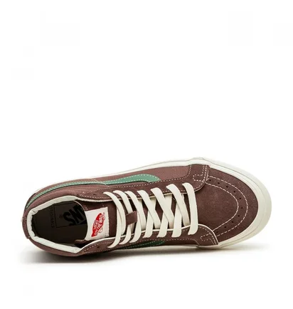 Vans Vault UA OG Sk8-Hi LX (Braun / Grün)