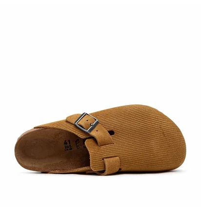 Birkenstock Boston Suede Embossed (Braun)