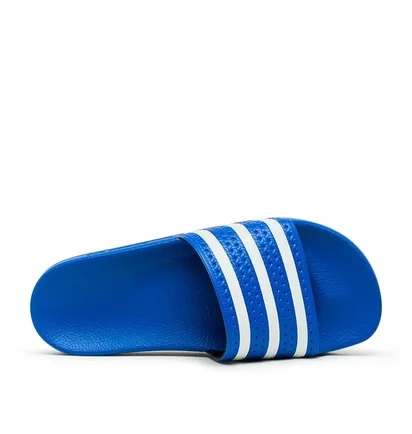 adidas Adilette (Blau / Weiß)