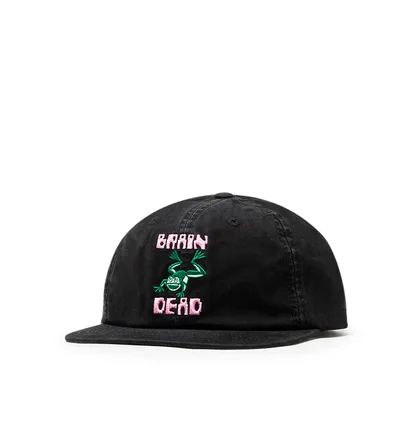Brain Dead Toadmen 6 Panel Cap (Schwarz)
