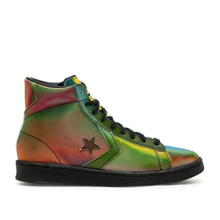 Converse Pro Leather Iridescent Hi (Schwarz / Multi)