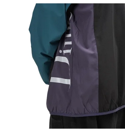 Dime Rage Jacket (Schwarz / Lila / Petrol)