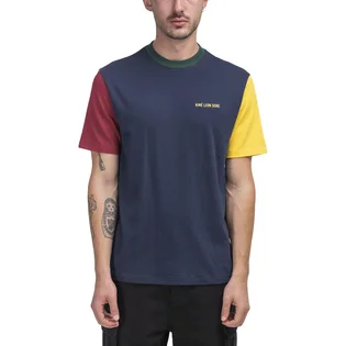 Aimé Leon Dore Color Blocked Logo Tee (Navy)