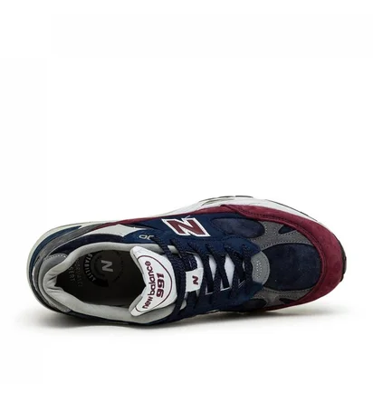 New Balance M991 RBK 'Made in England' (Navy / Grau / Rot)