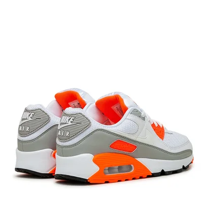 Nike Air Max 90 (Weiß / Grau / Orange)
