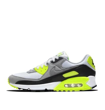 Nike Air Max 90 (Weiß / Neon Gelb)