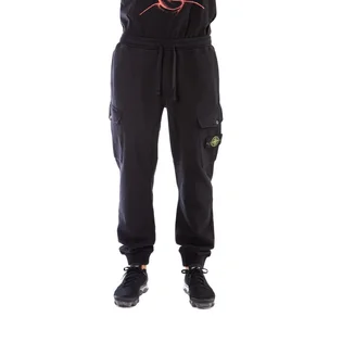 Stone Island Cargo Fleece Pants (Schwarz)