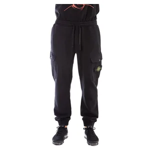 Stone Island Cargo Fleece Pants (Schwarz)
