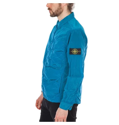 Stone Island Nylon Metal Overshirt (Cobalt)