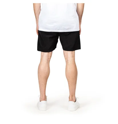 Stone Island Nylon Metal Patch Swim Shorts (Schwarz)