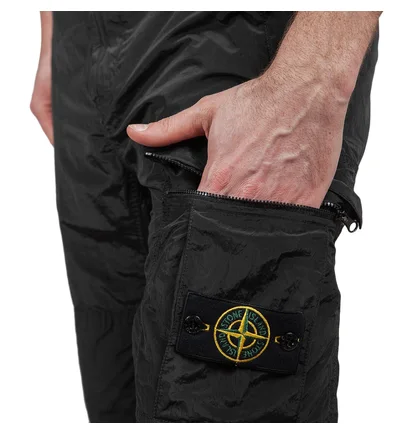 Stone Island Nylon Metal Ripstop Track Pant (Schwarz)