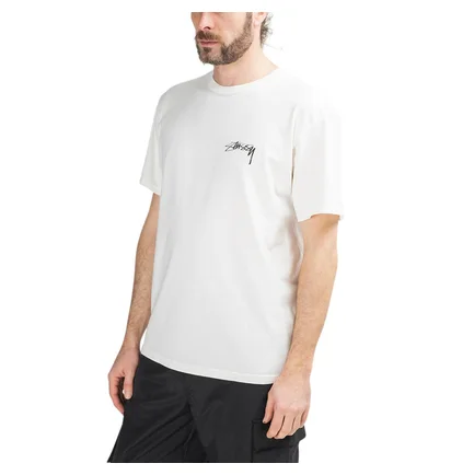 Stüssy Bloom Pig. Dyed Tee (Weiß)